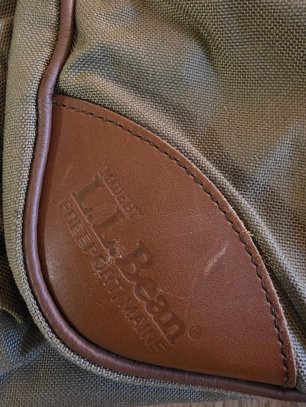 Vintage L.L. Bean Travel Bag